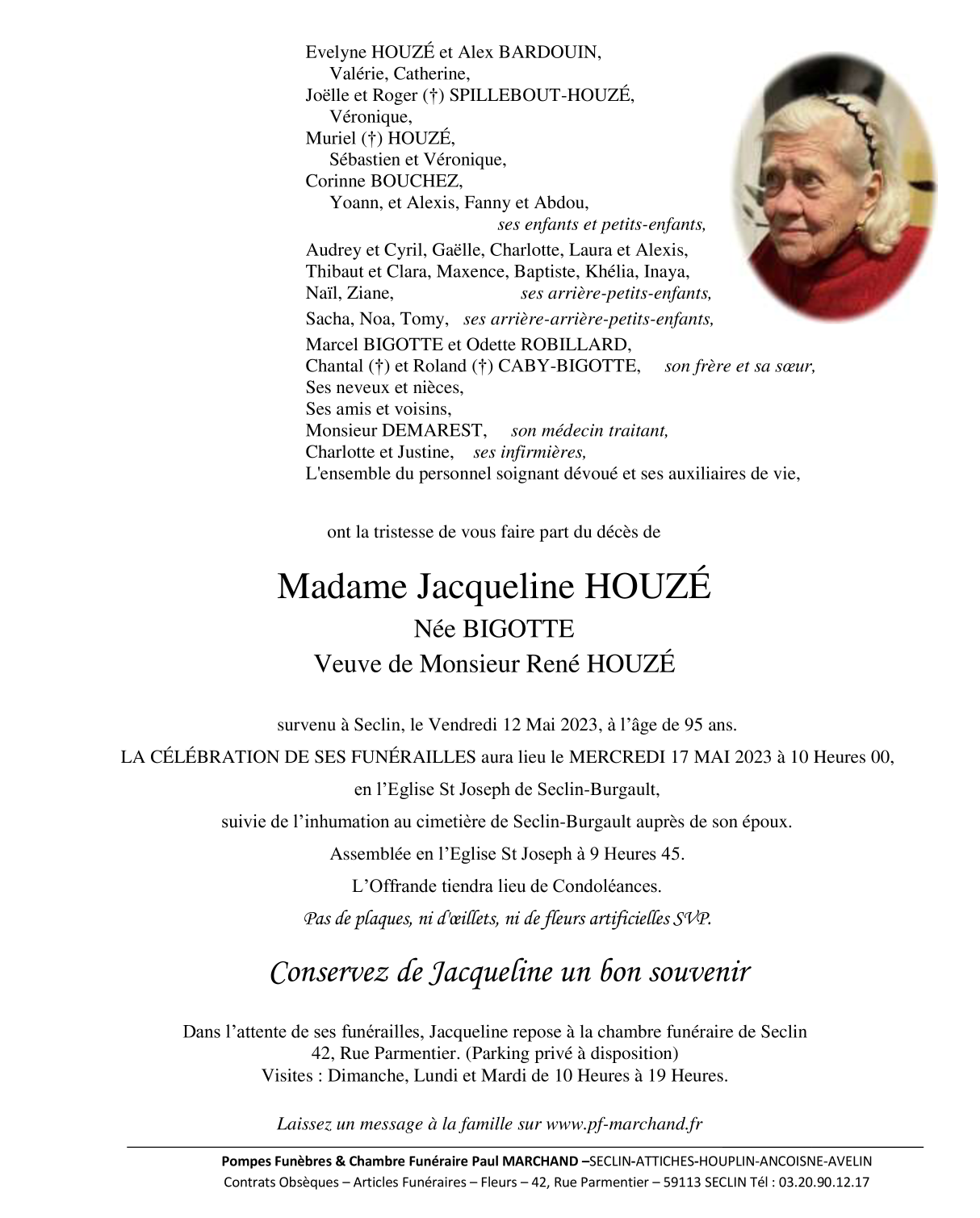 Image Pour voir le faire-part de Jacqueline Cliquez-ici