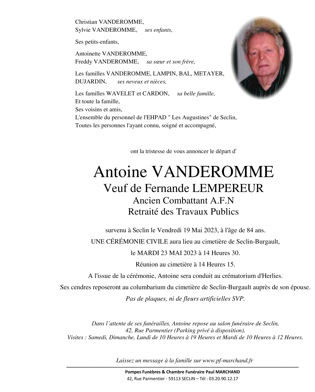 Image Pour voir le faire-part d'Antoine Cliquez-ici