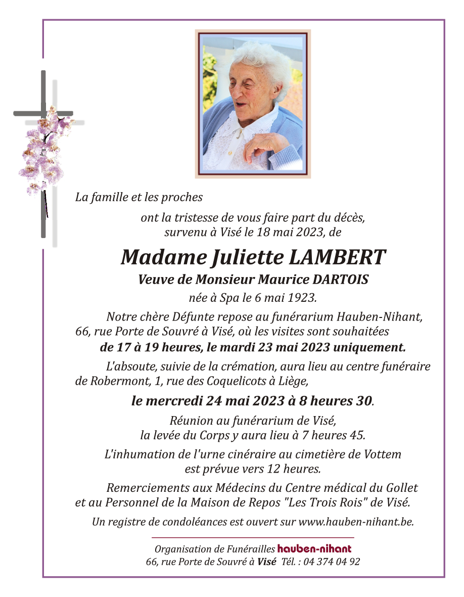 Image Annonce nécrologique