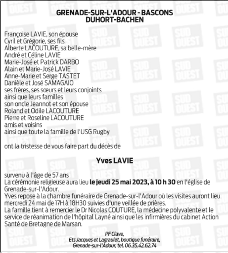 Image Annonce nécrologique