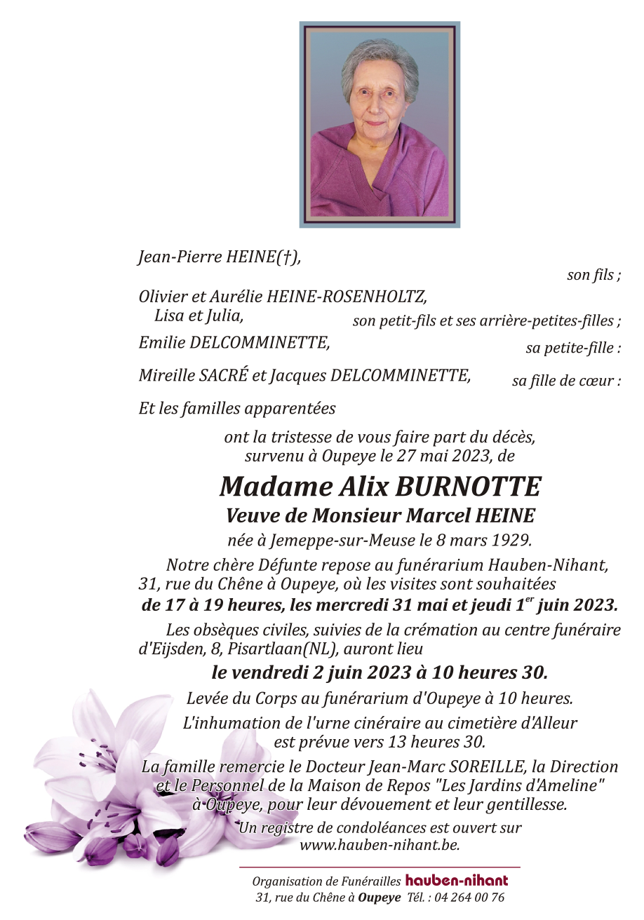 Image Annonce nécrologique
