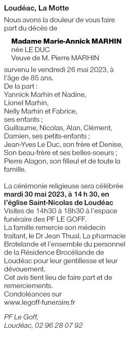 Image Annonce nécrologique