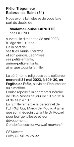 Image Annonce nécrologique