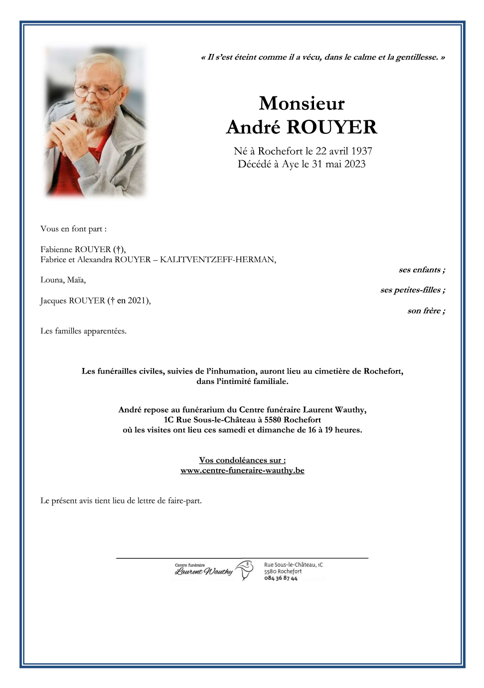 Image Annonce nécrologique