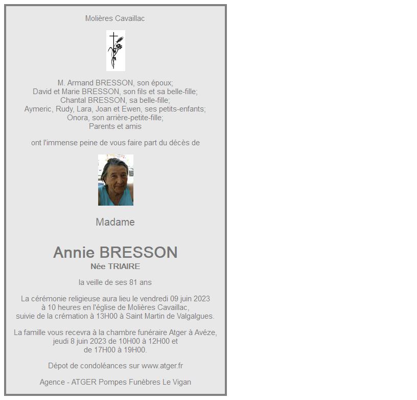 Image Annonce nécrologique