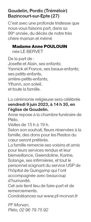 Image Annonce nécrologique