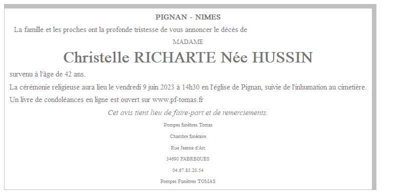 Image Annonce nécrologique