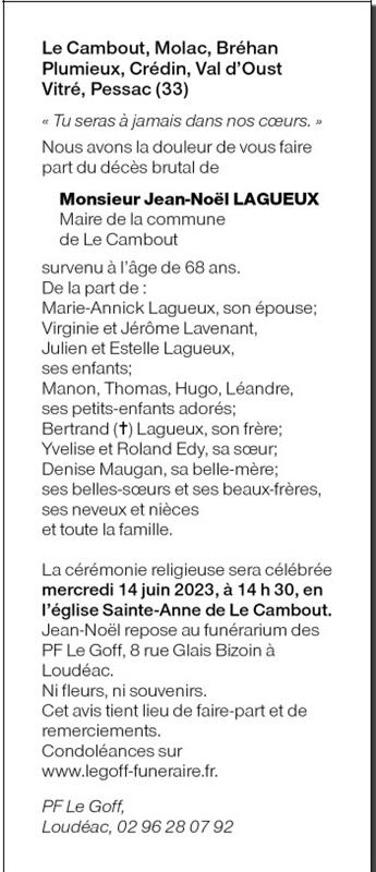 Image Annonce nécrologique