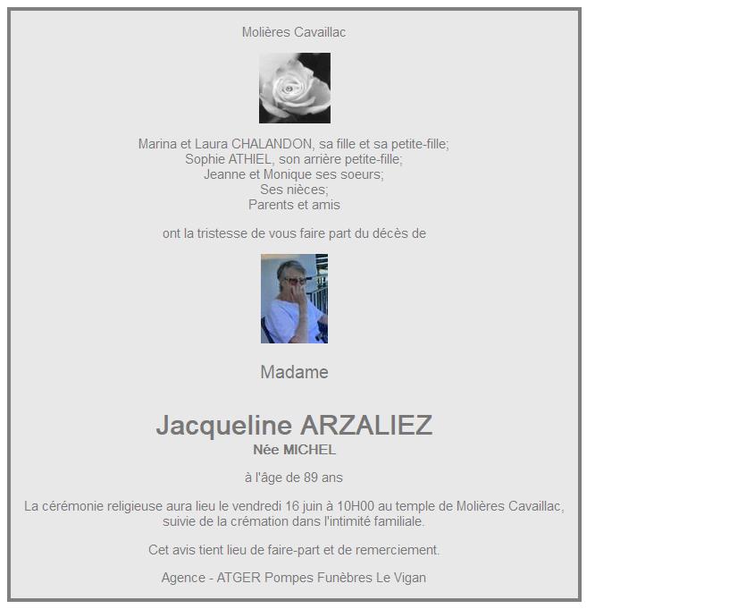 Image Annonce nécrologique