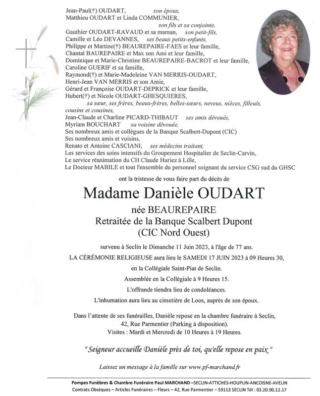 Image Pour voir le faire-part de Danièle Cliquez-ici