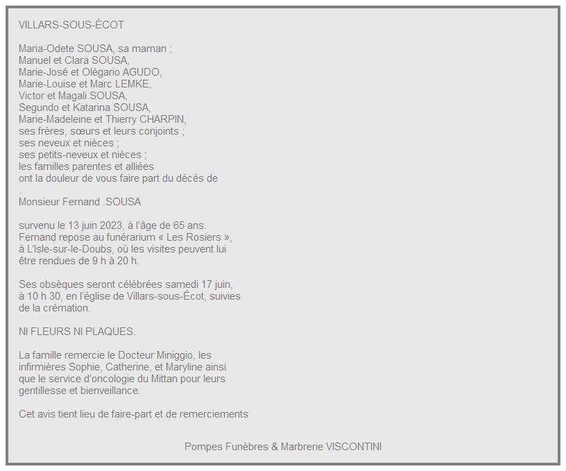 Image Annonce nécrologique
