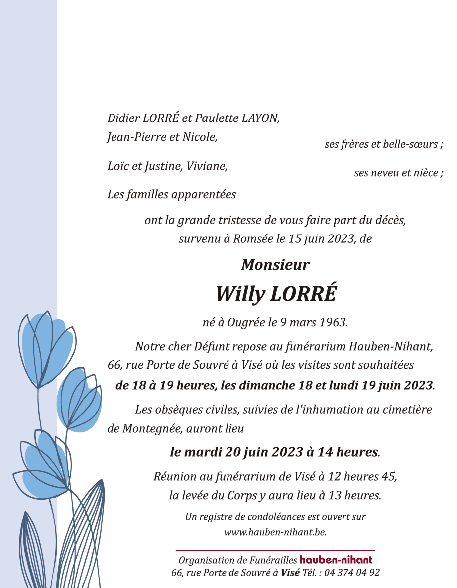 Image Annonce nécrologique