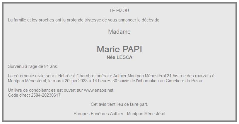 Image Annonce nécrologique