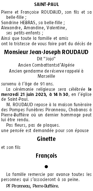 Image Annonce nécrologique
