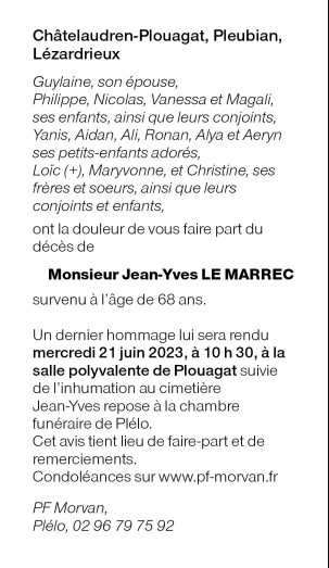 Image Annonce nécrologique