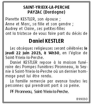 Image Annonce nécrologique