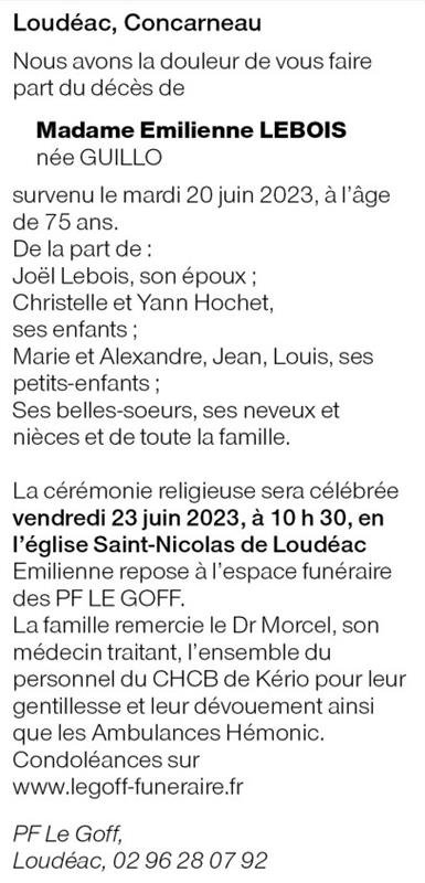 Image Annonce nécrologique