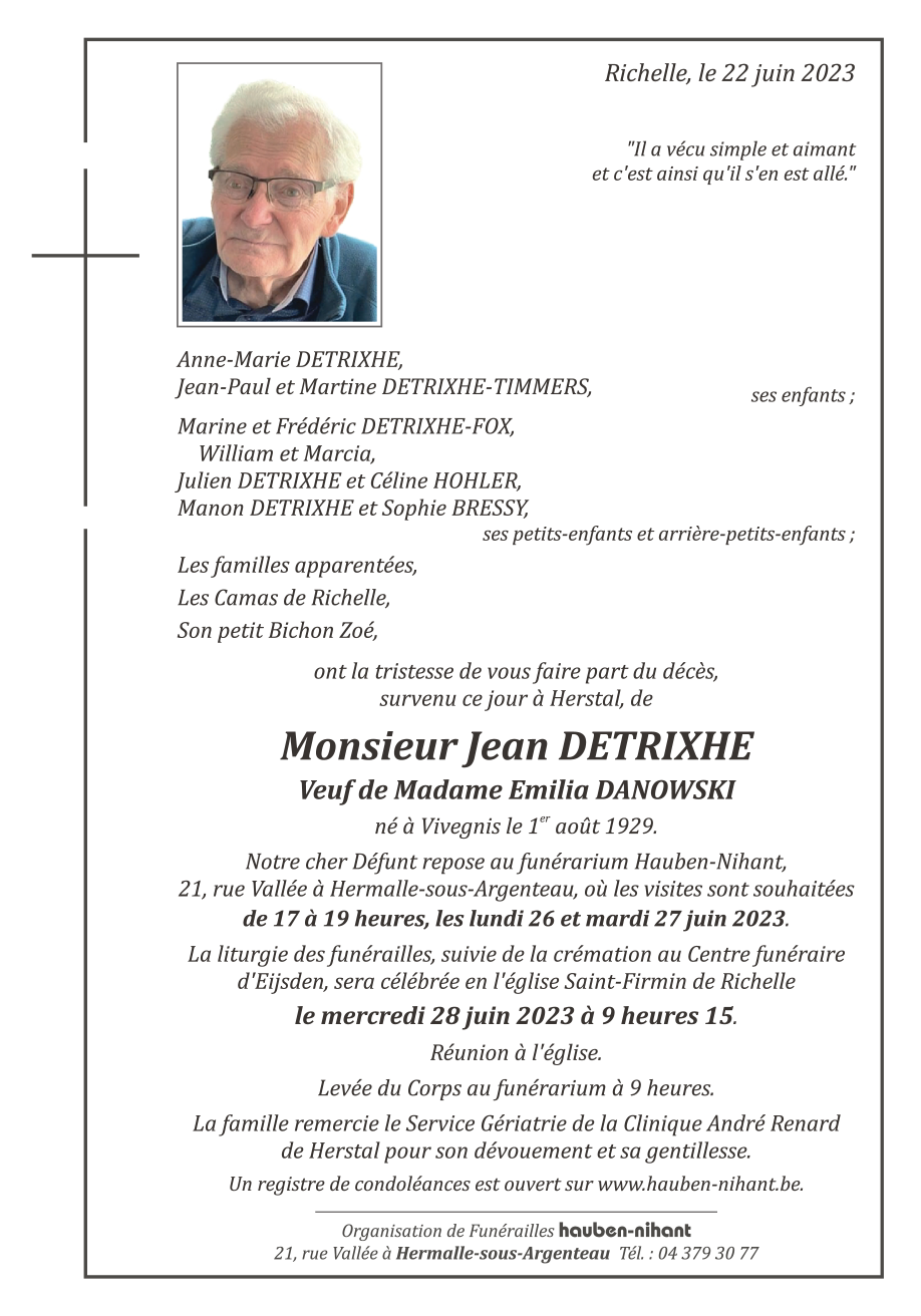 Image Annonce nécrologique