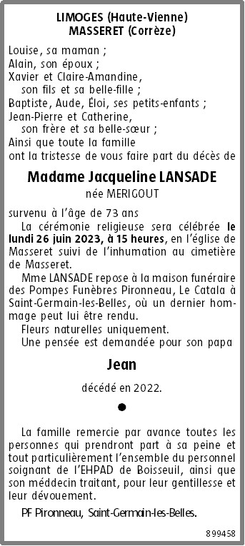Image Annonce nécrologique