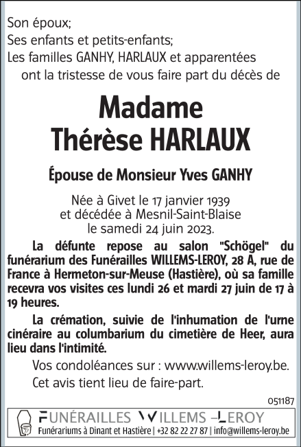 Image Annonce nécrologique