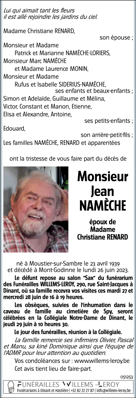 Image Annonce nécrologique