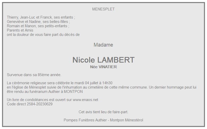 Image Annonce nécrologique