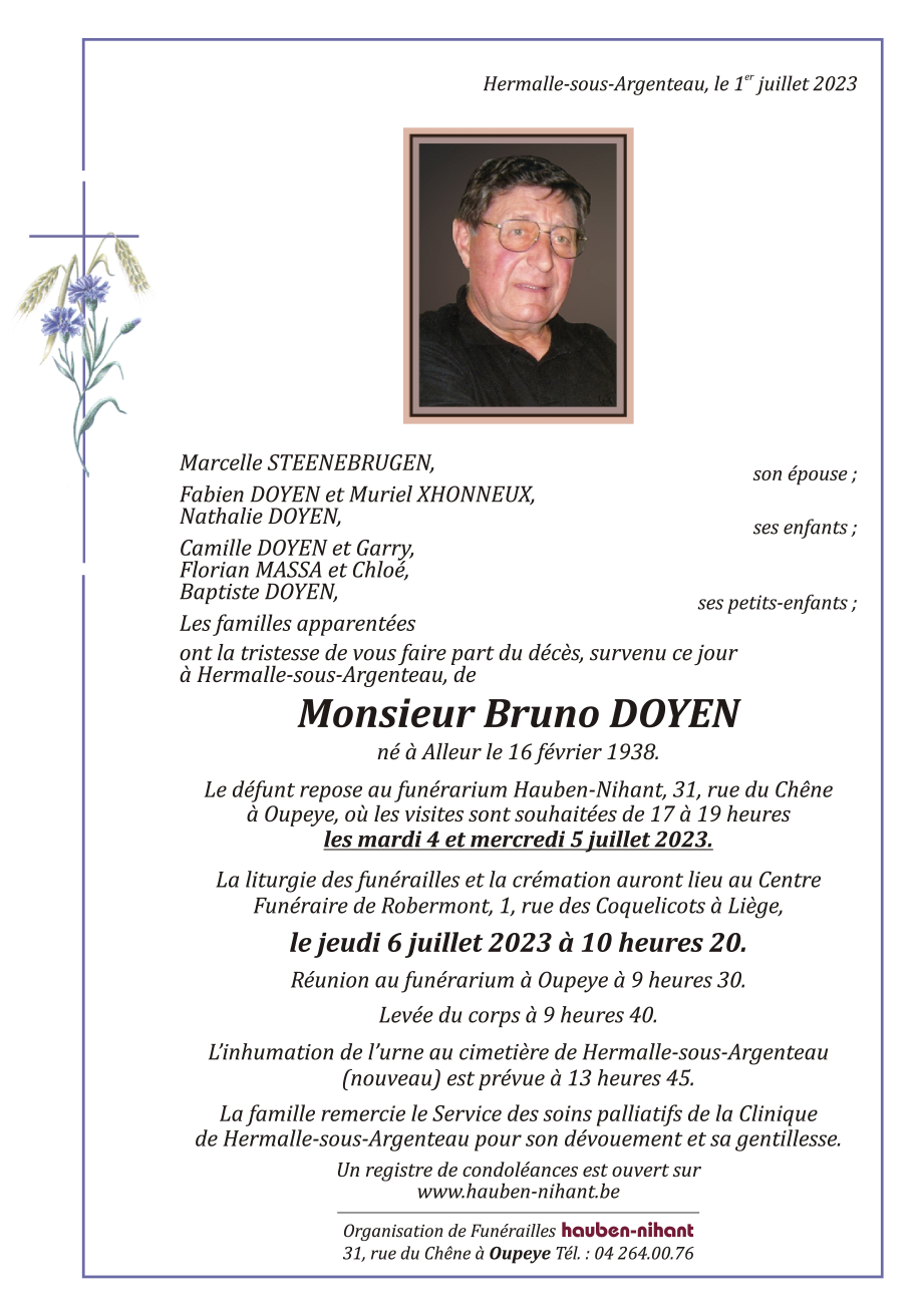 Image Annonce nécrologique