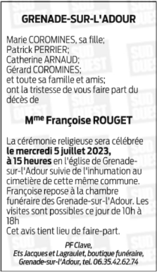 Image Annonce nécrologique