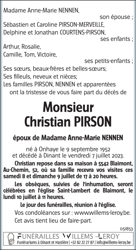 Image Annonce nécrologique