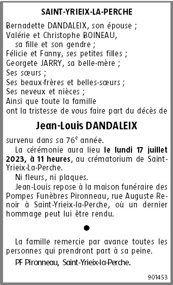 Image Annonce nécrologique