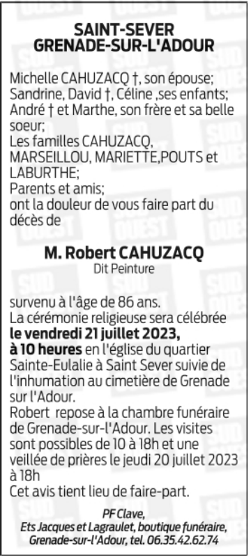 Image Annonce nécrologique