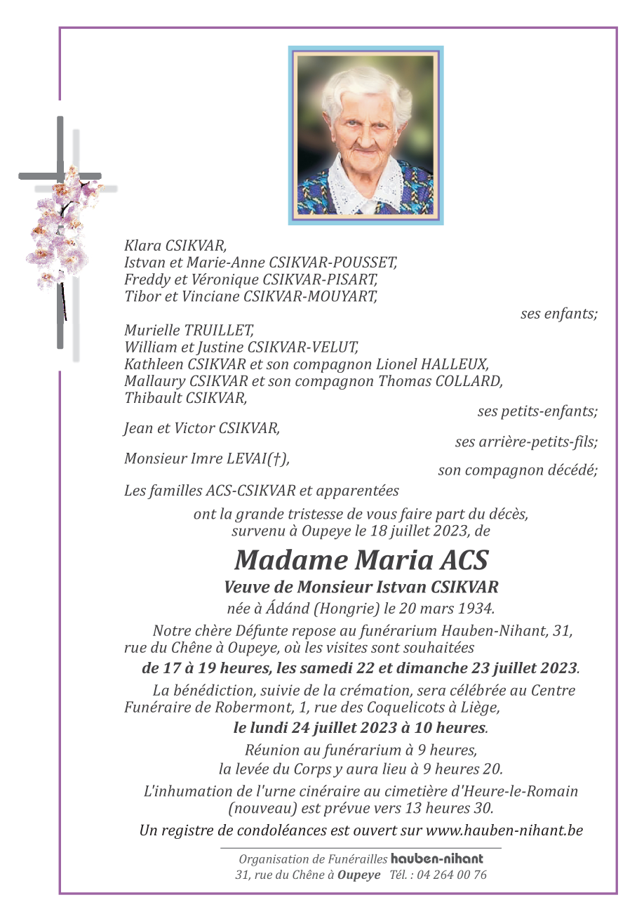 Image Annonce nécrologique