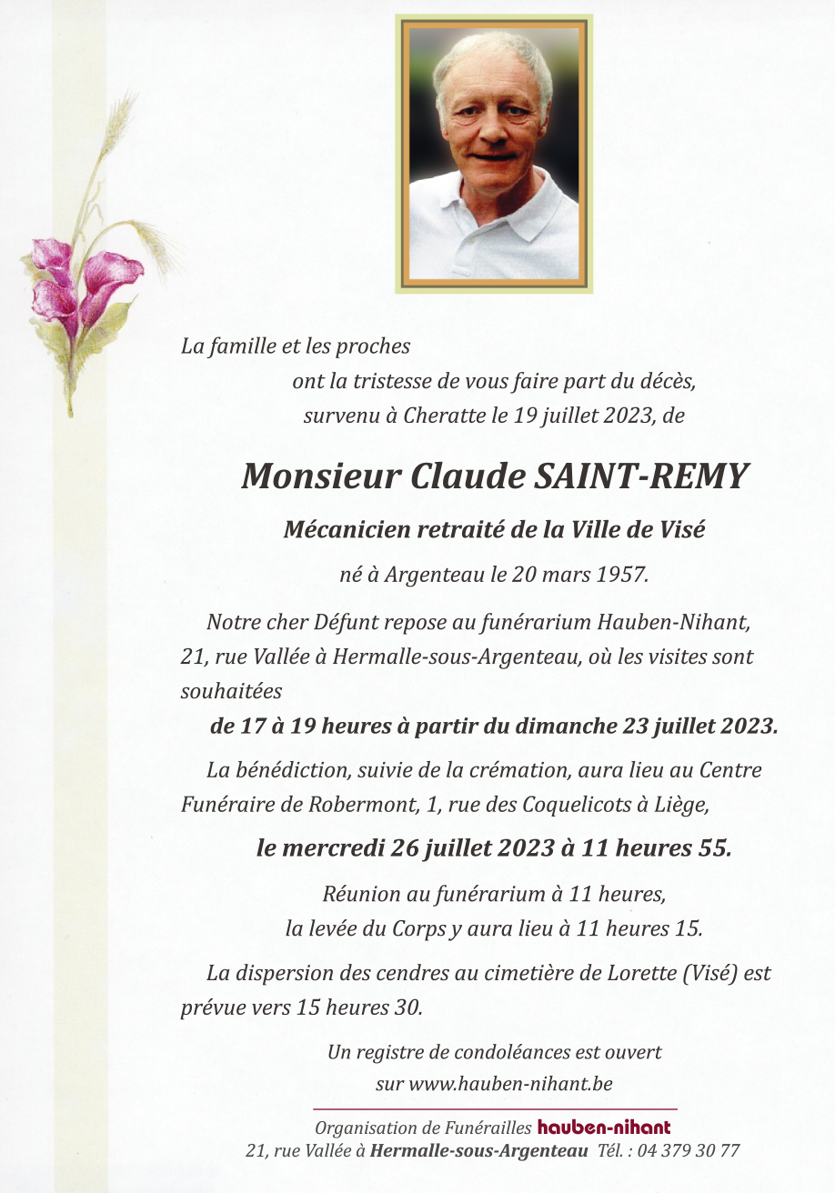 Image Annonce nécrologique