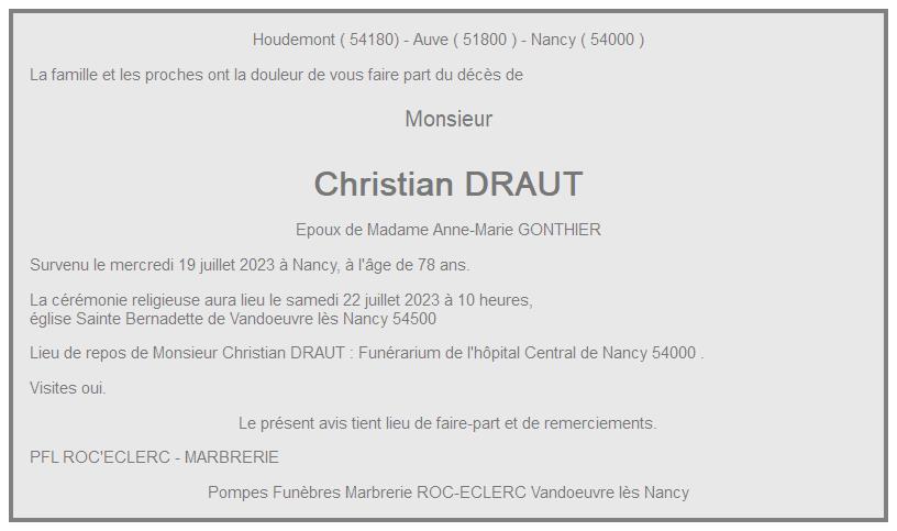 Image Annonce nécrologique