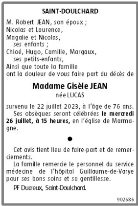 Image Annonce nécrologique