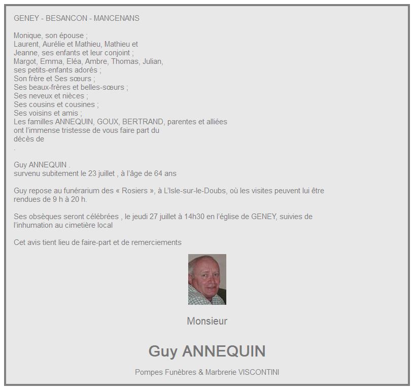 Image Annonce nécrologique