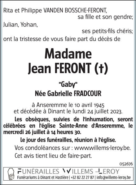 Image Annonce nécrologique