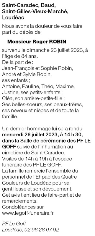 Image Annonce nécrologique