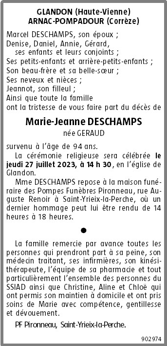 Image Annonce nécrologique