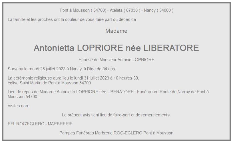 Image Annonce nécrologique