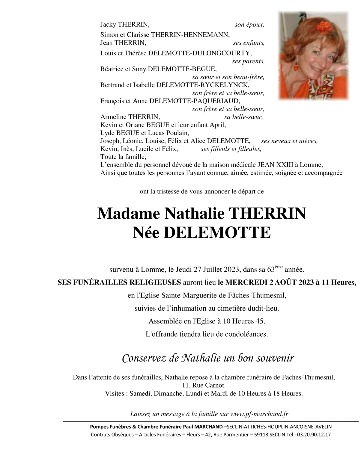 Image Pour voir le faire-part de Nathalie Cliquez-ici