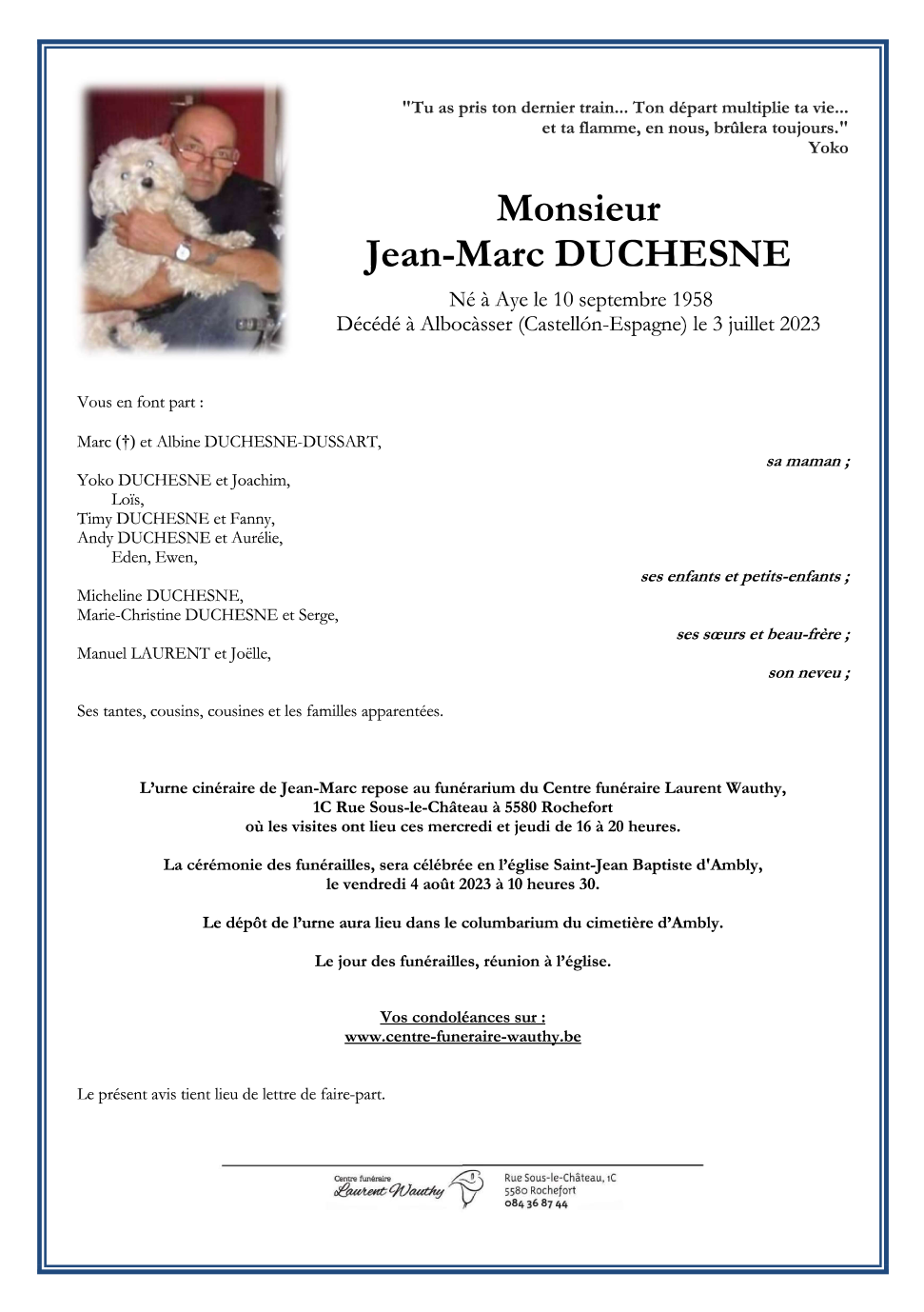 Image Annonce nécrologique