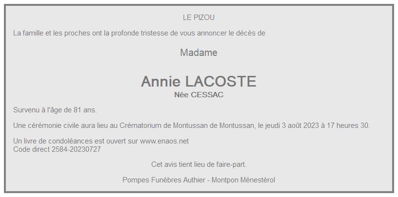 Image Annonce nécrologique