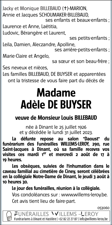 Image Annonce nécrologique