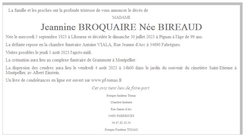 Image Annonce nécrologique