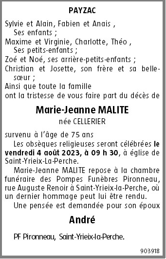Image Annonce nécrologique