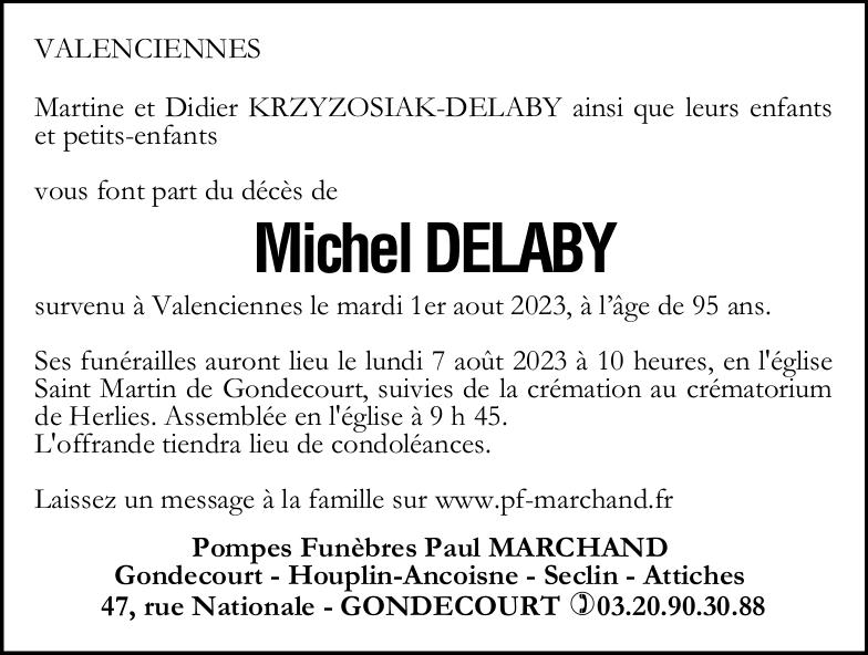 Image Pour voir le faire-part de Michel Cliquez-ici