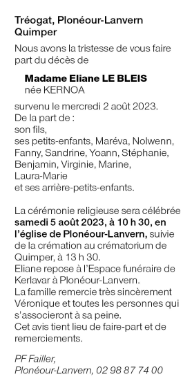 Image Annonce nécrologique