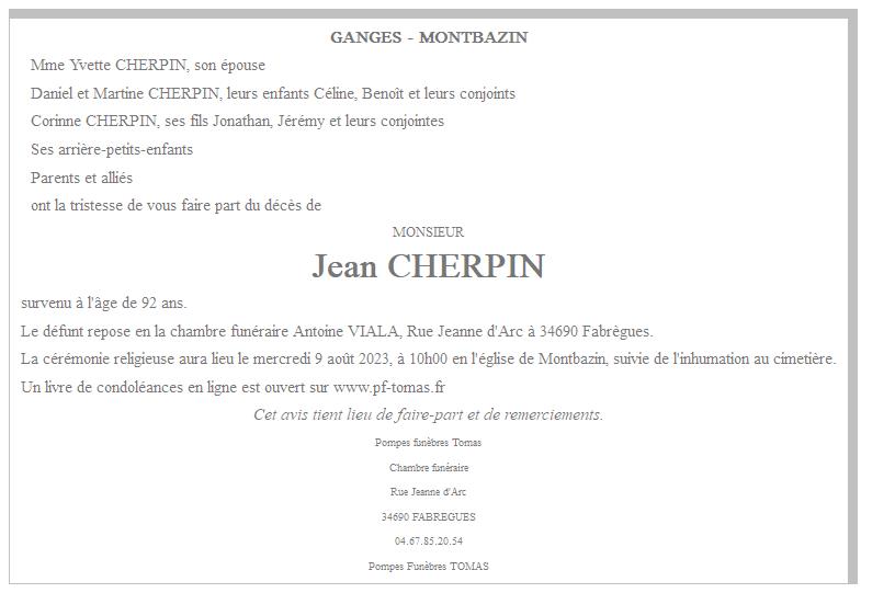 Image Annonce nécrologique