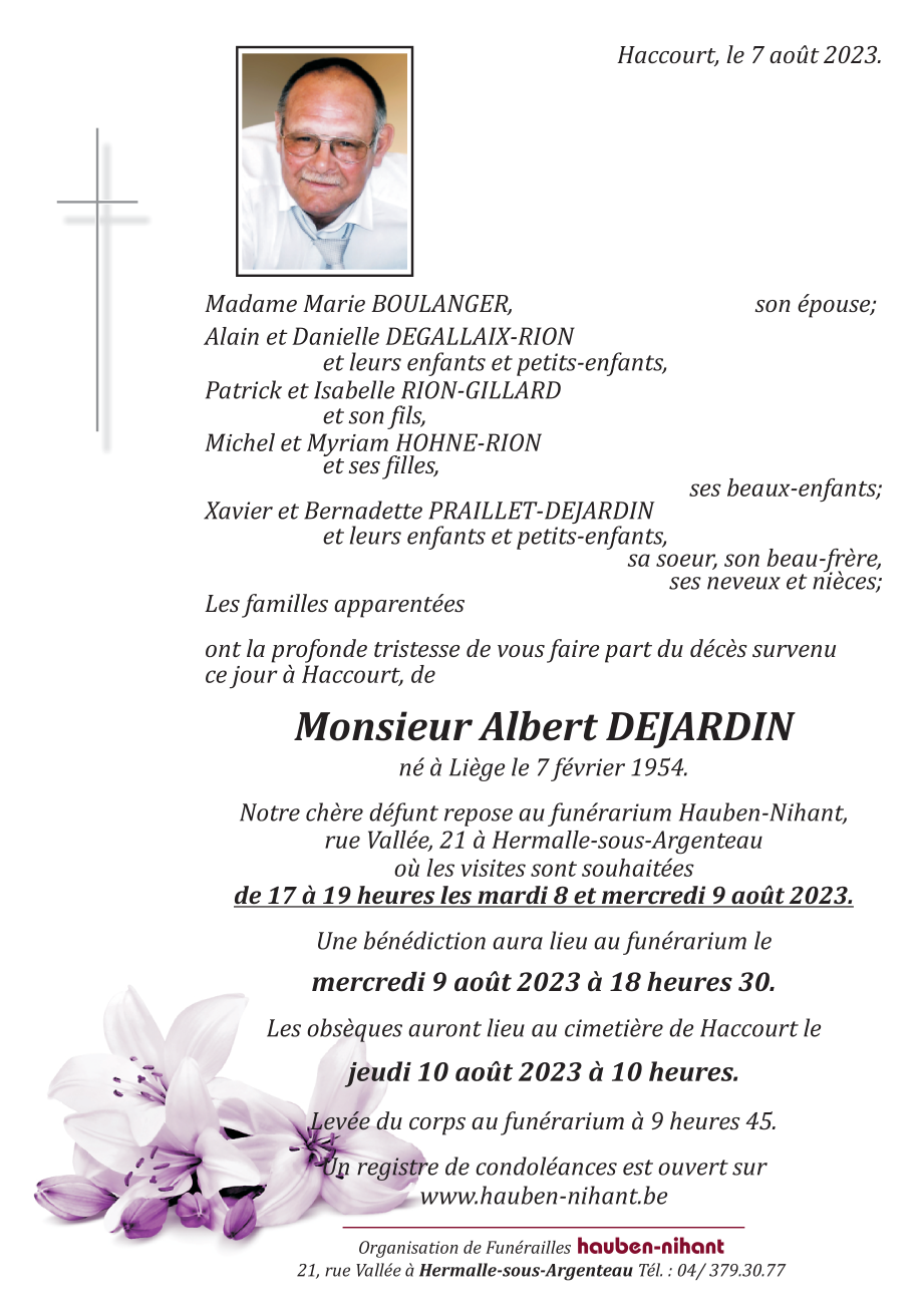 Image Annonce nécrologique